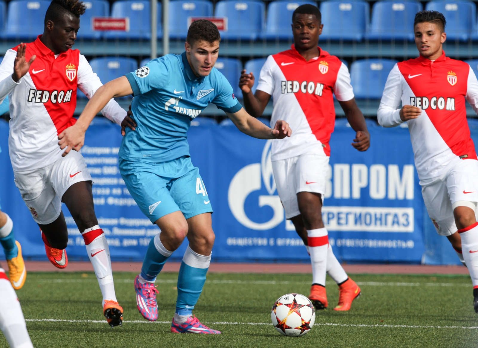 Юношеская лига УЕФА, 2014/15, «Зенит» — «Монако»