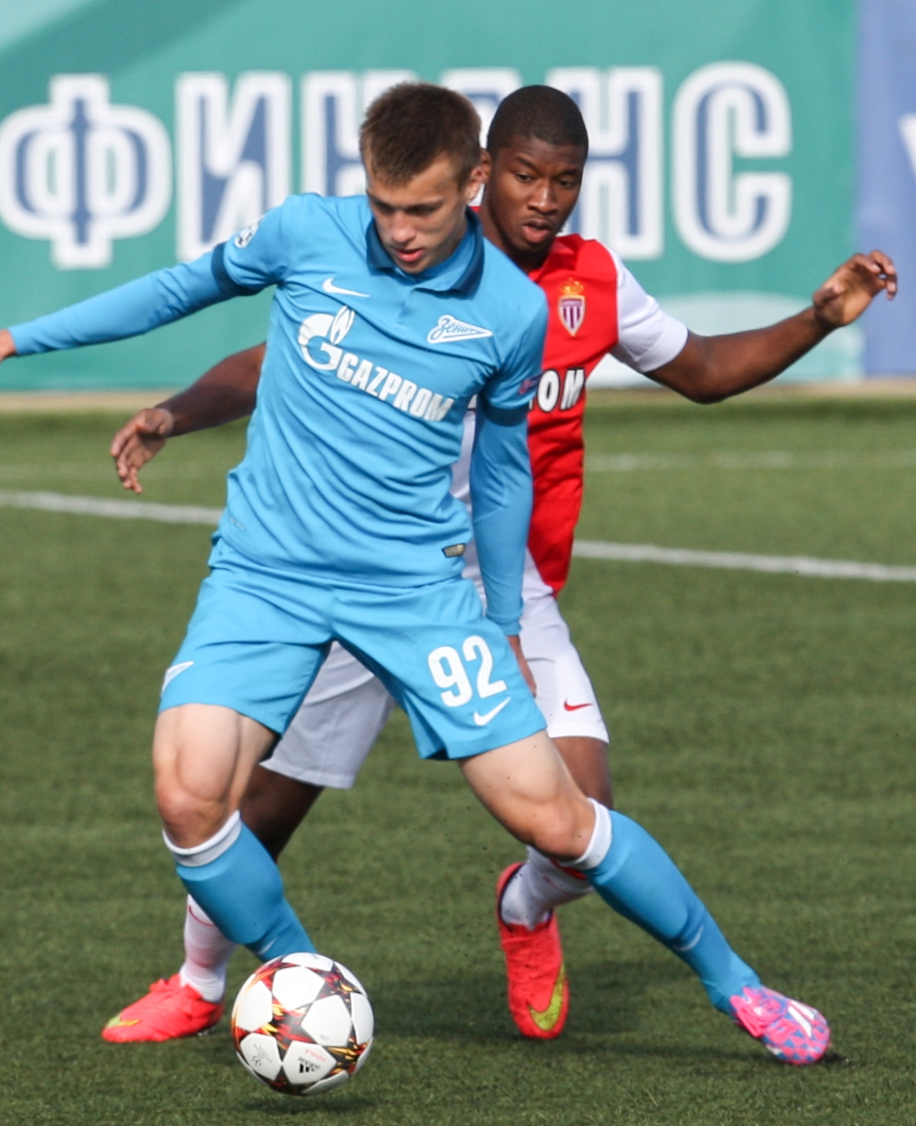 Юношеская лига УЕФА, 2014/15, «Зенит» — «Монако»