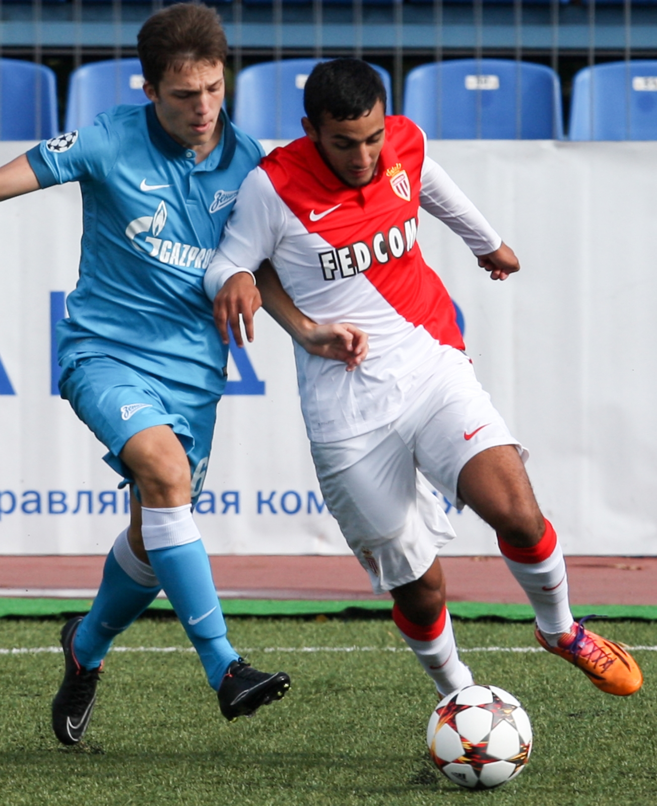Юношеская лига УЕФА, 2014/15, «Зенит» — «Монако»