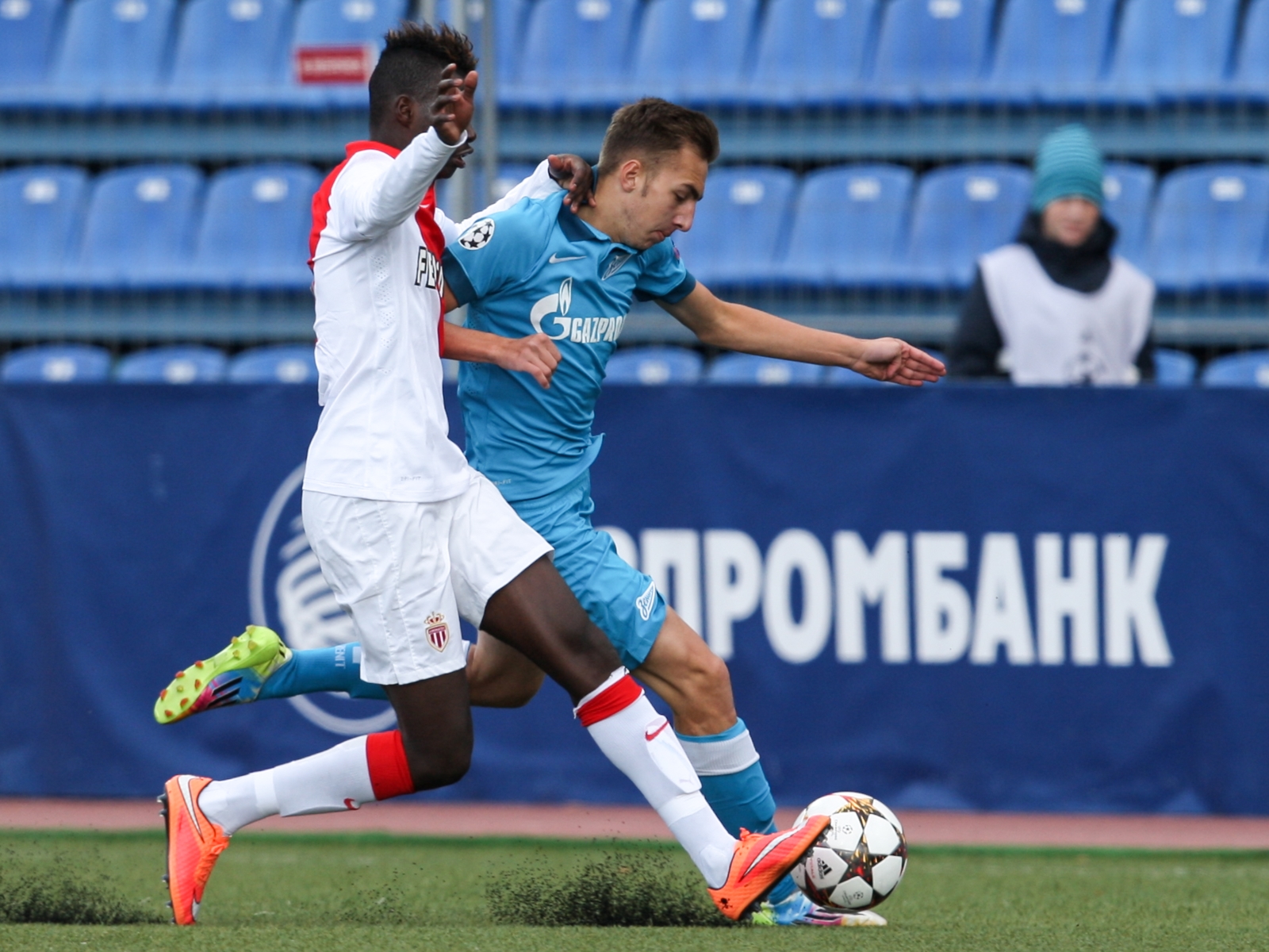 Юношеская лига УЕФА, 2014/15, «Зенит» — «Монако»