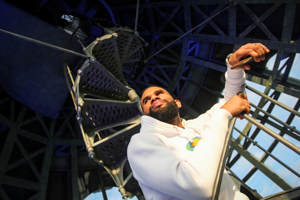 Вальтер Ходж, защитник БК «Зенит» посетил штаб—квартиру социальной сети «ВКонтакте»