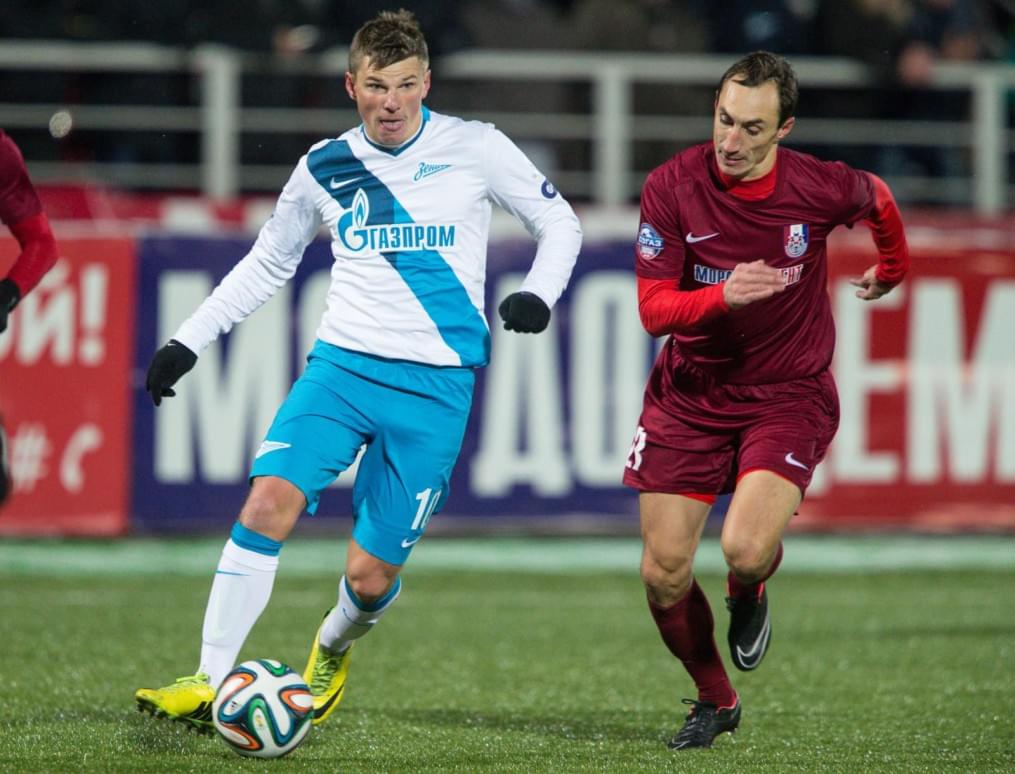 СОГАЗ-Чемпионат России 2014/2015, «Мордовия» — «Зенит»