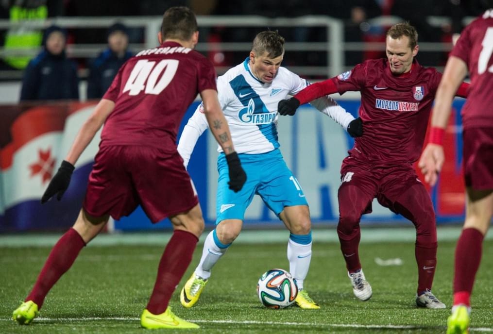 СОГАЗ-Чемпионат России 2014/2015, «Мордовия» — «Зенит»