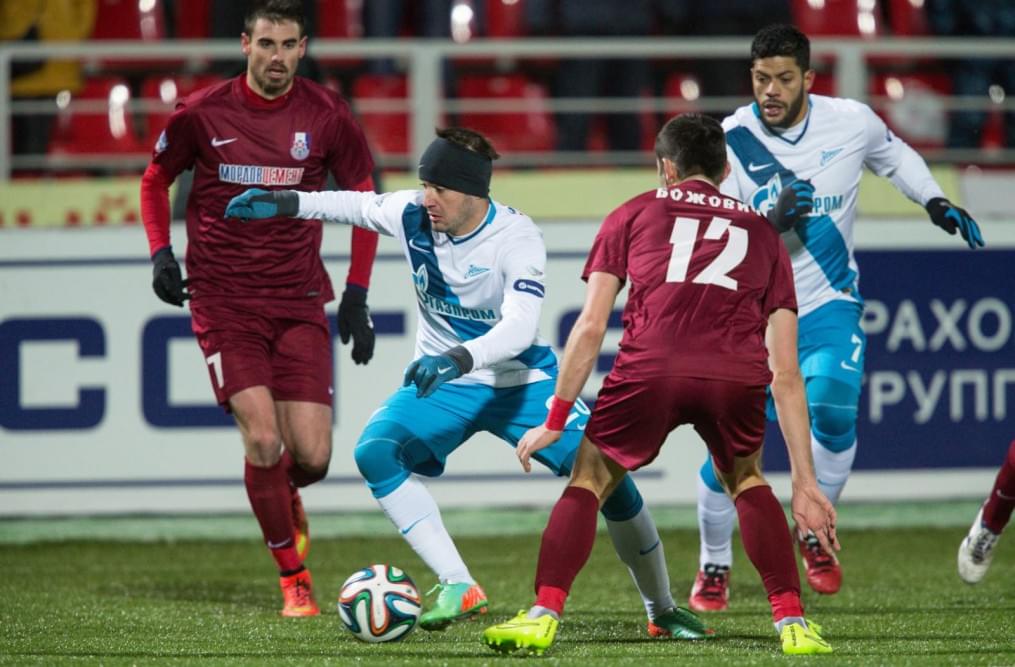 СОГАЗ-Чемпионат России 2014/2015, «Мордовия» — «Зенит»