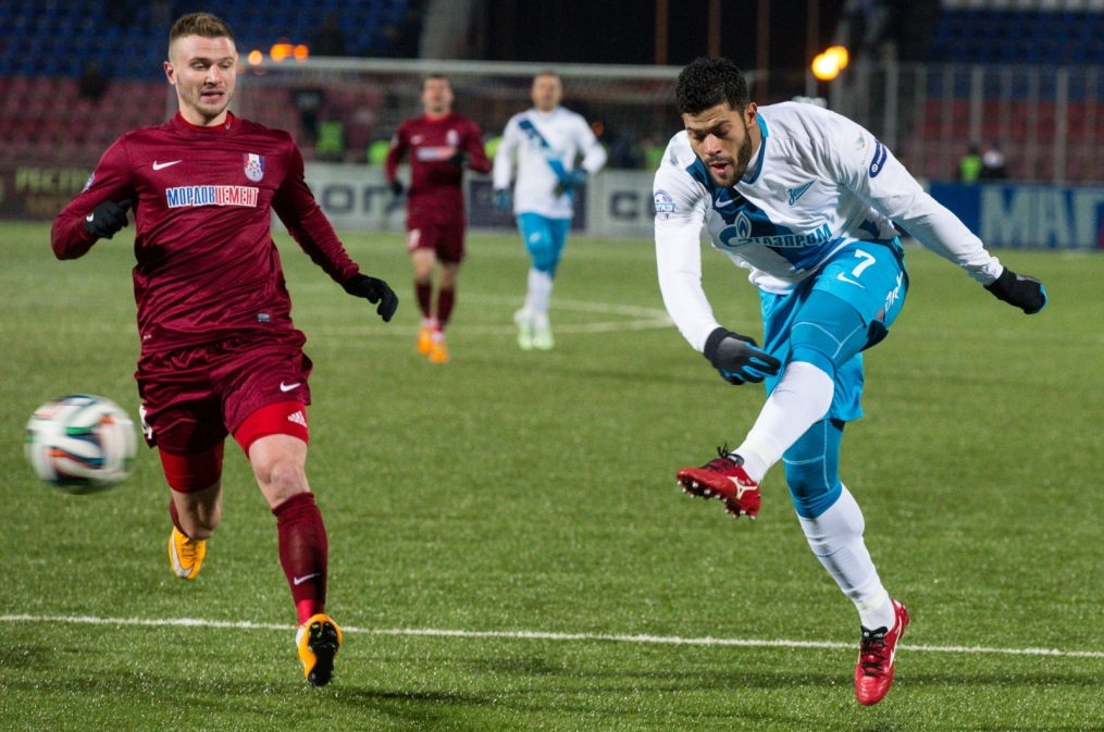 СОГАЗ-Чемпионат России 2014/2015, «Мордовия» — «Зенит»