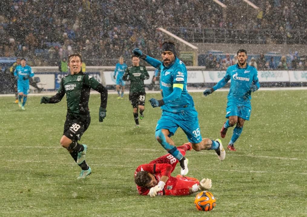 СОГАЗ Чемпионат России 2014/15, «Зенит» — «Краснодар»