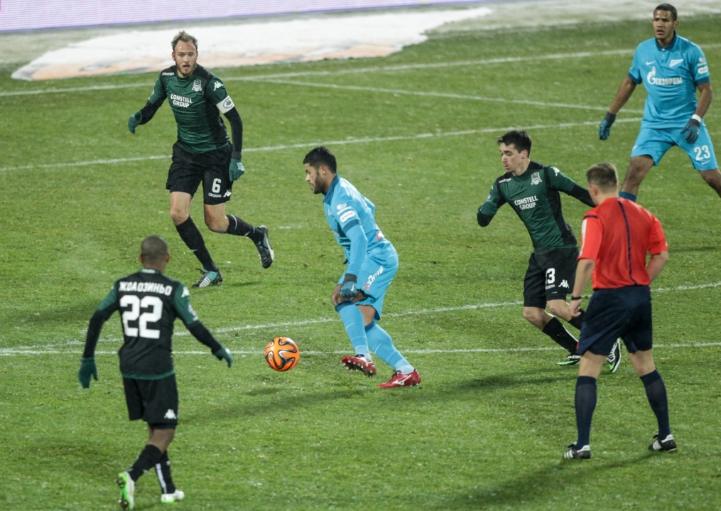 СОГАЗ Чемпионат России 2014/15, «Зенит» — «Краснодар»