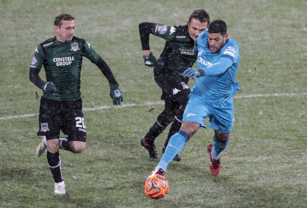 СОГАЗ Чемпионат России 2014/15, «Зенит» — «Краснодар»