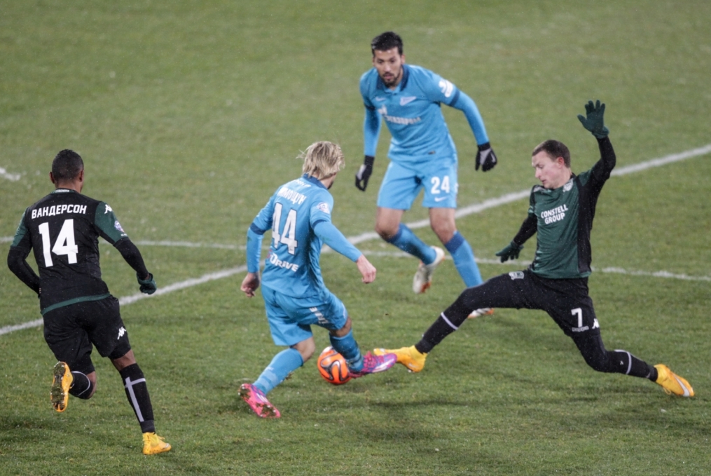 СОГАЗ Чемпионат России 2014/15, «Зенит» — «Краснодар»