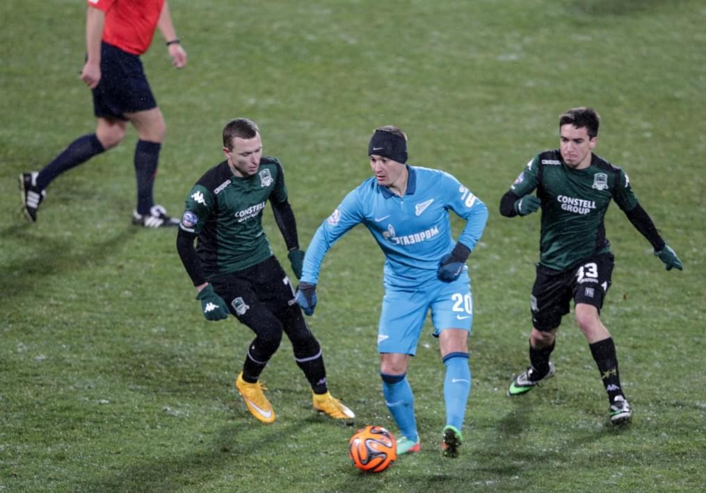 СОГАЗ Чемпионат России 2014/15, «Зенит» — «Краснодар»