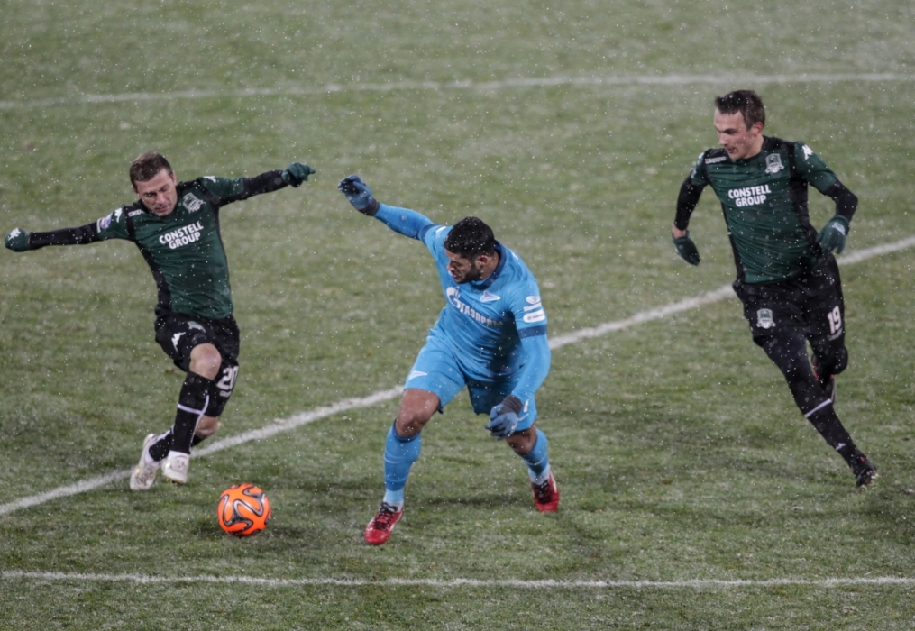 СОГАЗ Чемпионат России 2014/15, «Зенит» — «Краснодар»