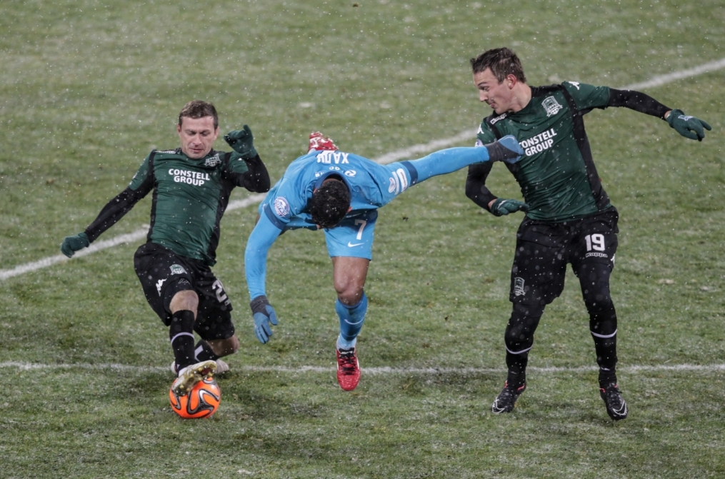 СОГАЗ Чемпионат России 2014/15, «Зенит» — «Краснодар»