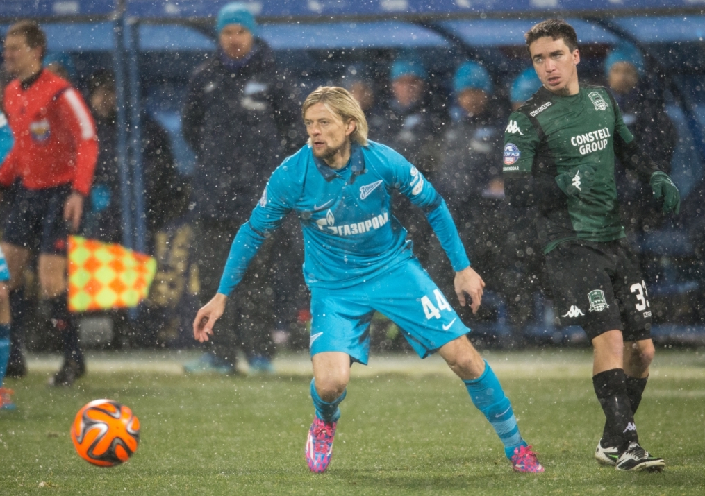 СОГАЗ Чемпионат России 2014/15, «Зенит» — «Краснодар»