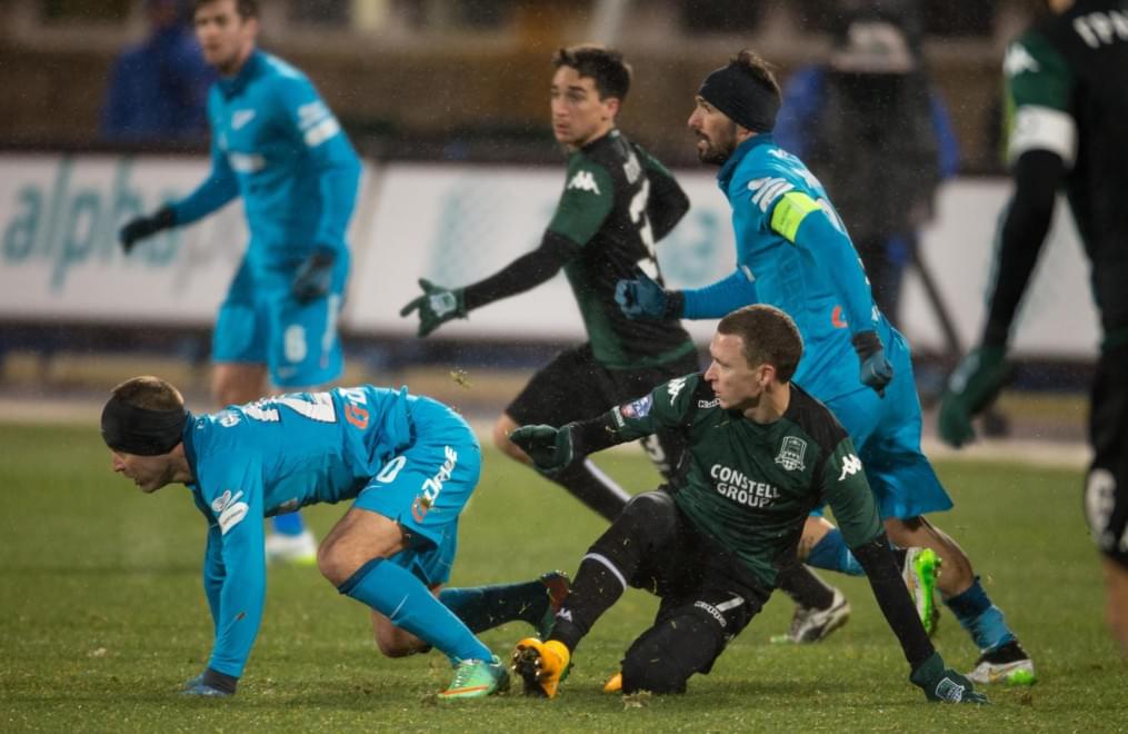 СОГАЗ Чемпионат России 2014/15, «Зенит» — «Краснодар»