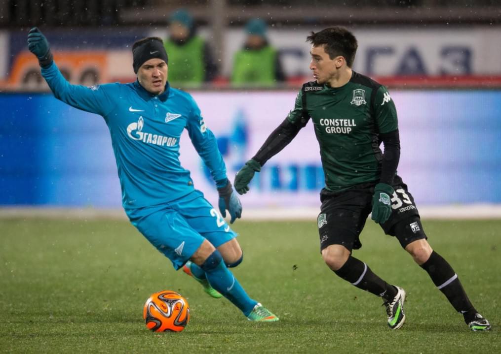 СОГАЗ Чемпионат России 2014/15, «Зенит» — «Краснодар»