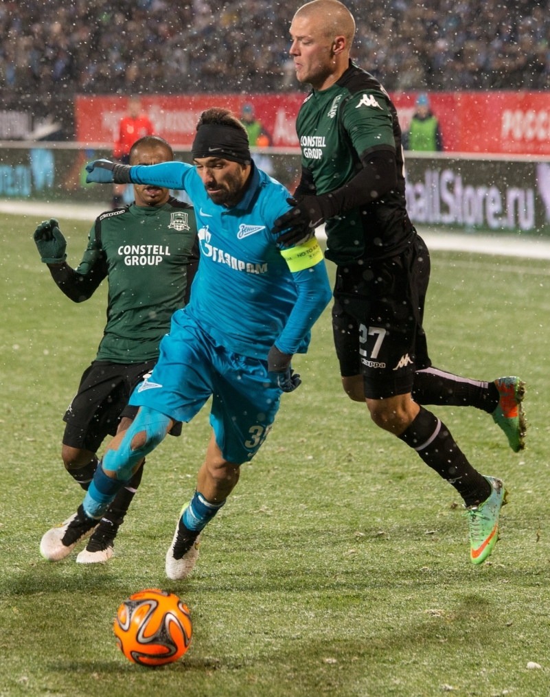 СОГАЗ Чемпионат России 2014/15, «Зенит» — «Краснодар»