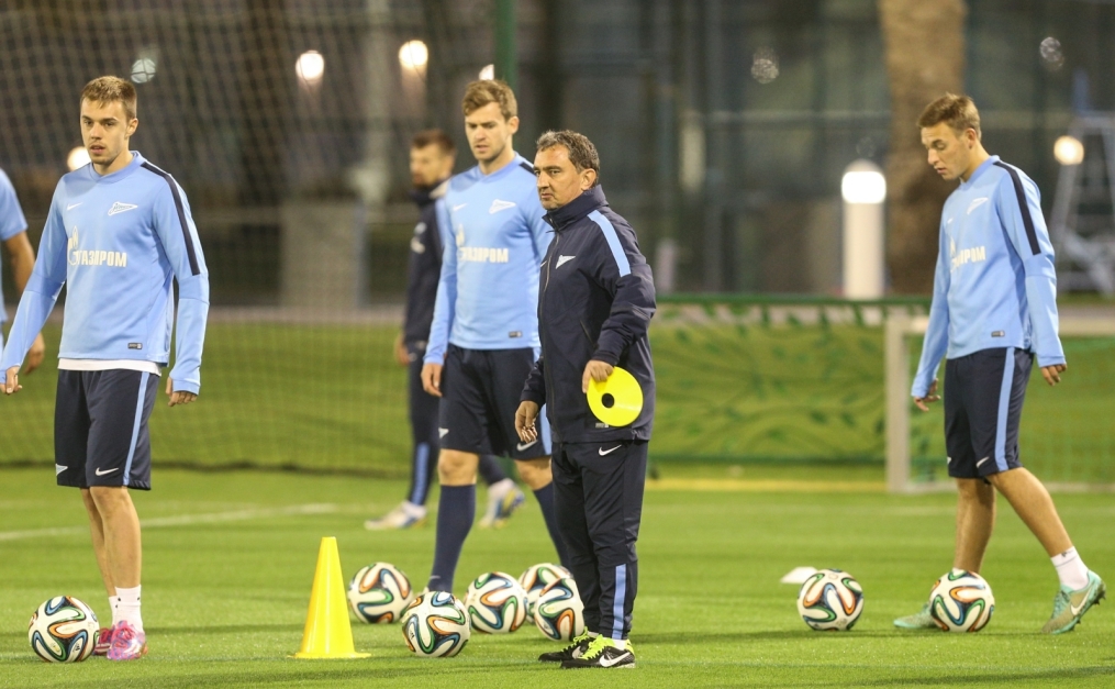 Сборы в Катаре: 13 января, вечерняя тренировка