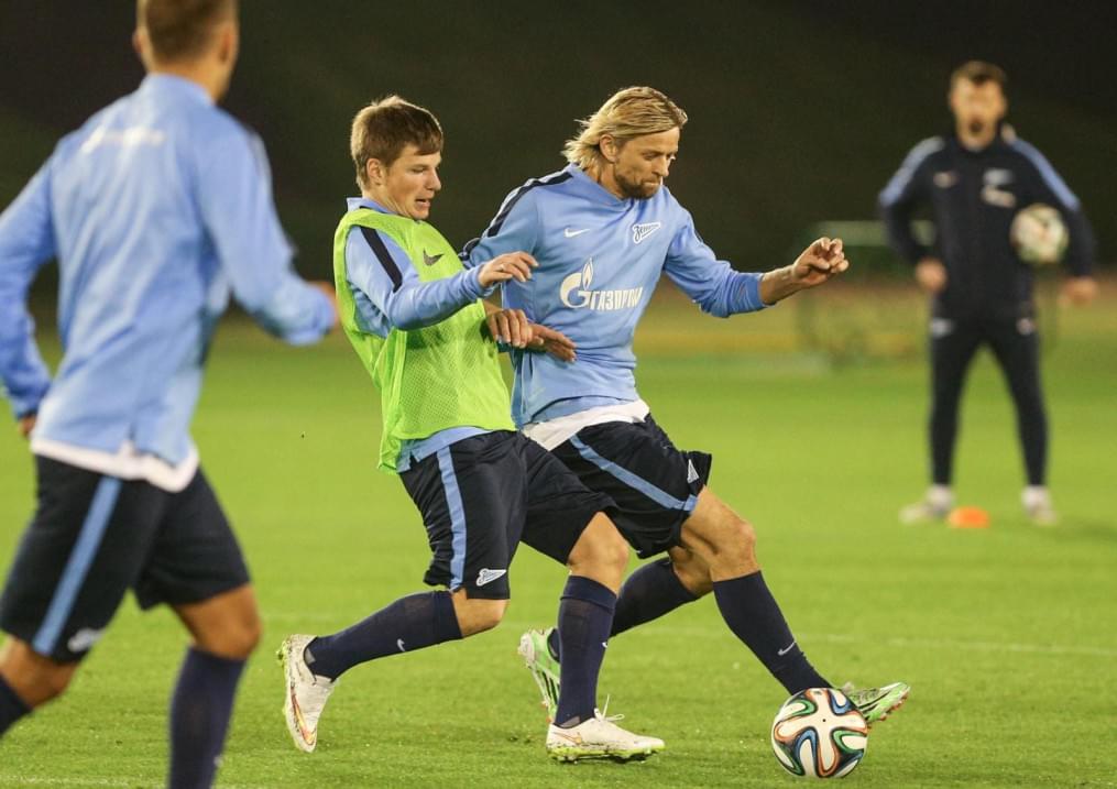 Сборы в Катаре: 13 января, вечерняя тренировка