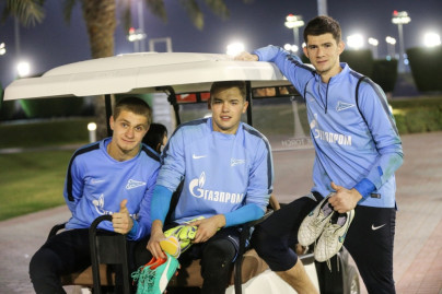 Сборы в Катаре: 13 января, вечерняя тренировка