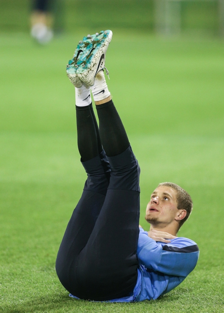 Сборы в Катаре: 13 января, вечерняя тренировка