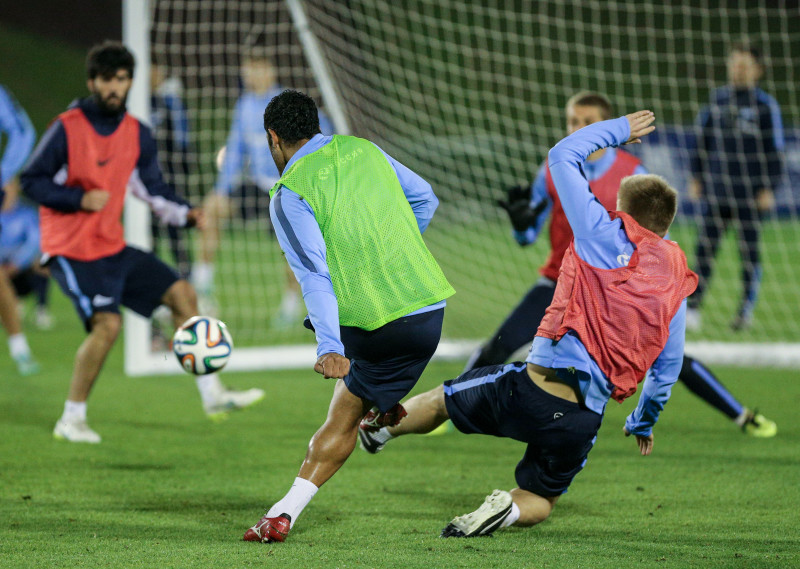 Сборы в Катаре: 19 января, вечерняя тренировка