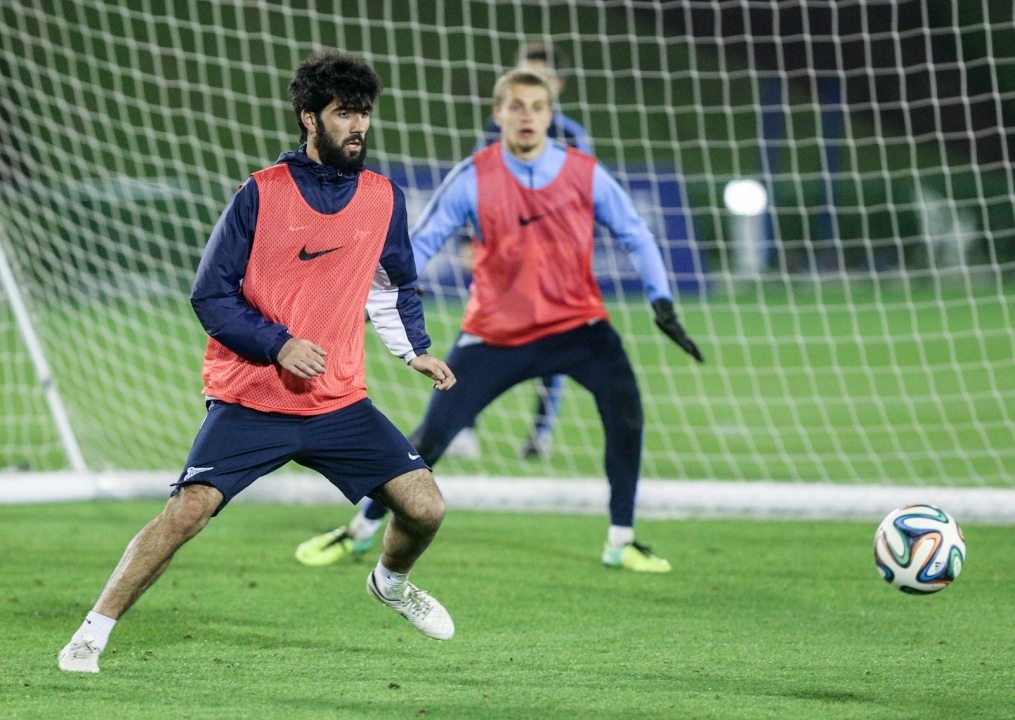 Сборы в Катаре: 19 января, вечерняя тренировка