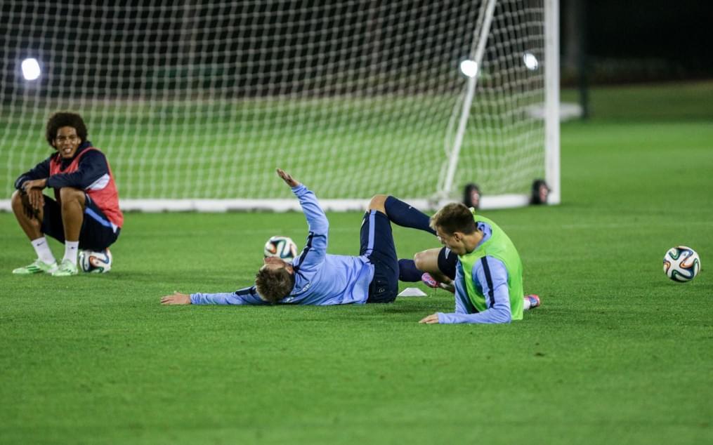 Сборы в Катаре: 19 января, вечерняя тренировка