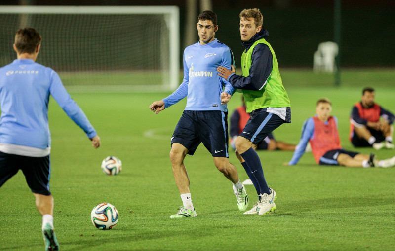 Сборы в Катаре: 19 января, вечерняя тренировка