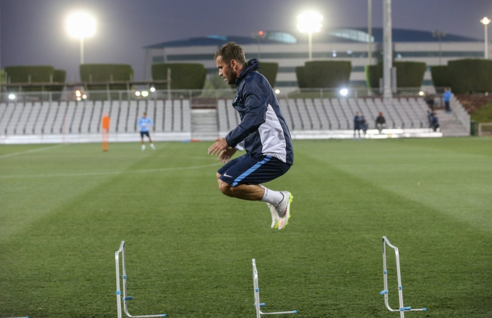 Сборы в Катаре: 19 января, вечерняя тренировка