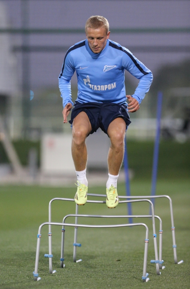 Сборы в Катаре: 19 января, вечерняя тренировка