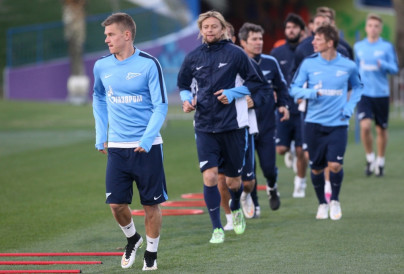 Сборы в Катаре: 19 января, вечерняя тренировка