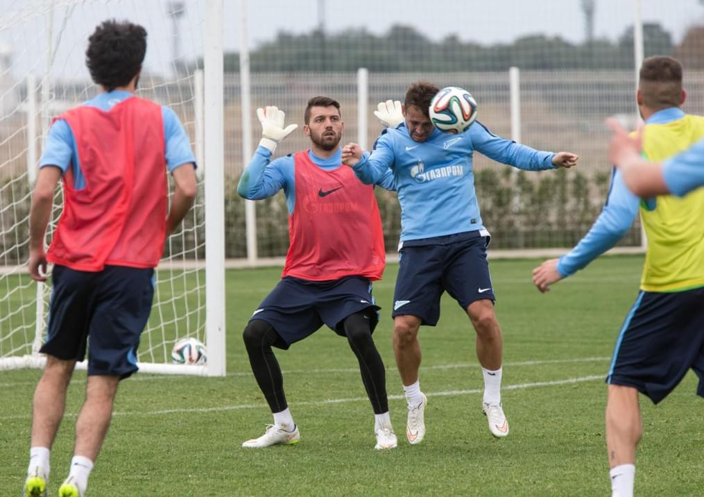 Сборы в Турции: 25 января, утренняя тренировка