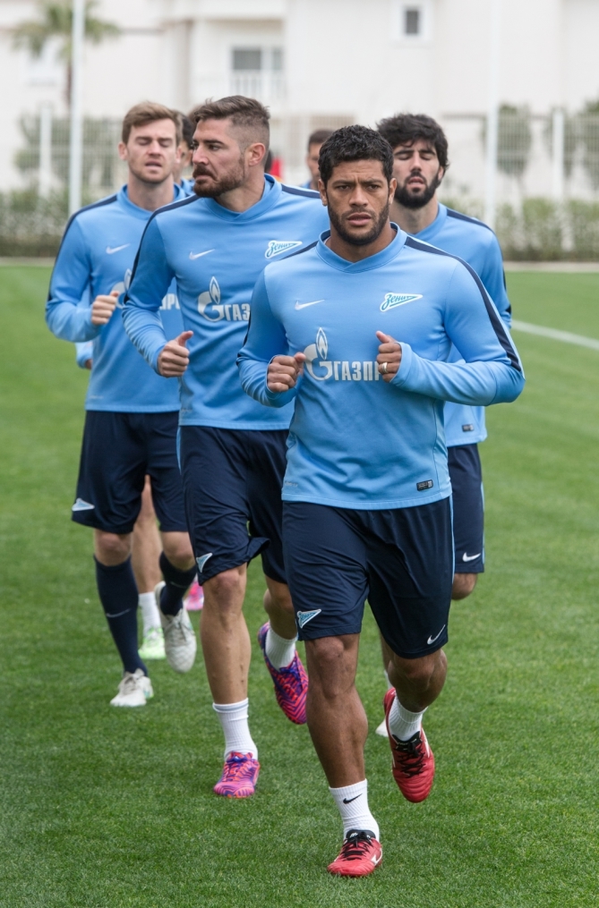 Сборы в Турции: 25 января, утренняя тренировка