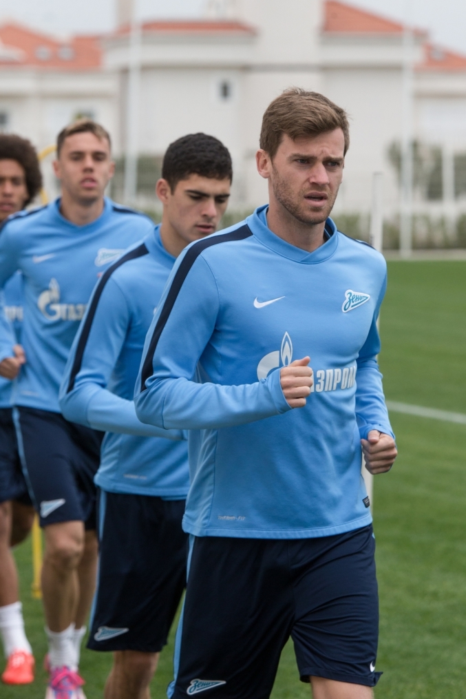 Сборы в Турции: 25 января, утренняя тренировка