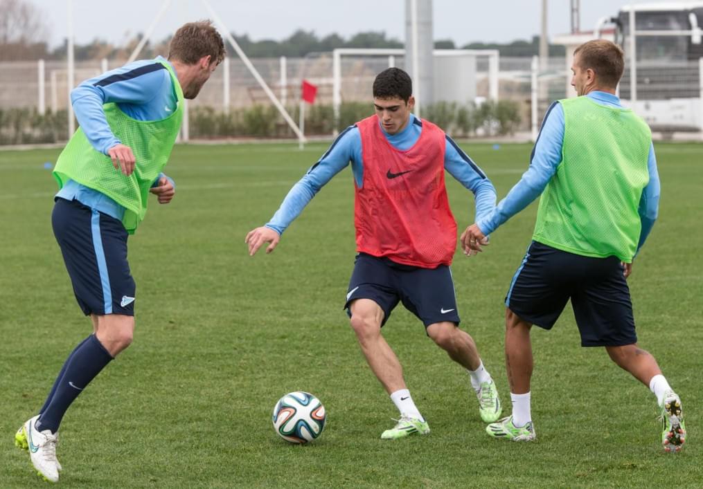 Сборы в Турции: 25 января, утренняя тренировка