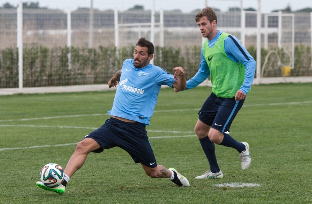 Сборы в Турции: 25 января, утренняя тренировка