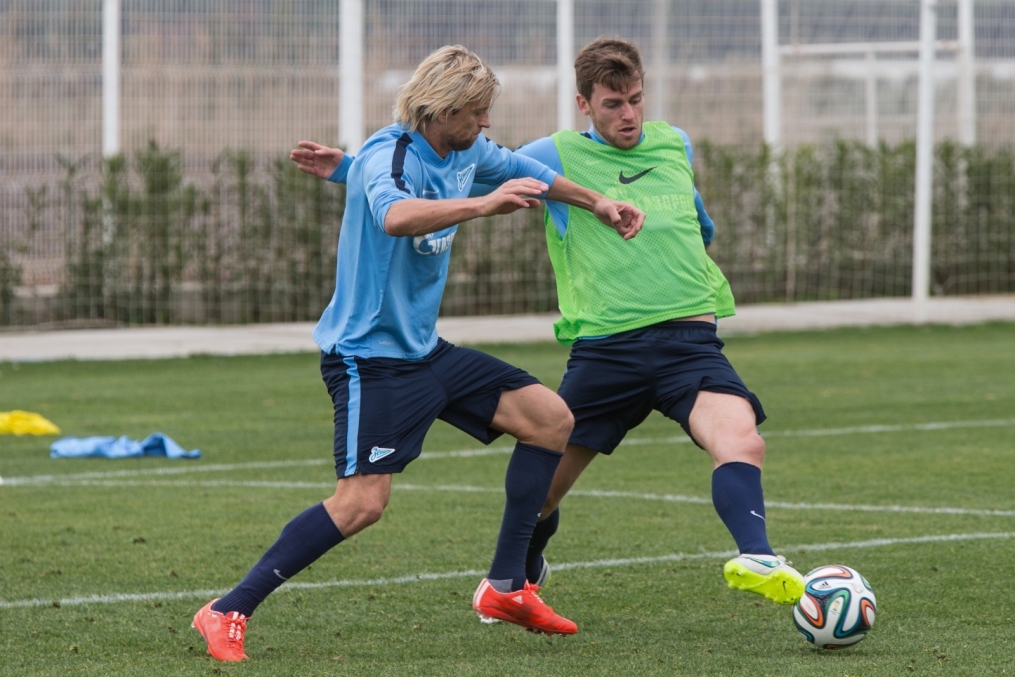 Сборы в Турции: 25 января, утренняя тренировка