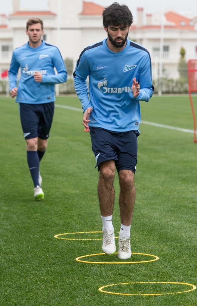 Сборы в Турции: 25 января, утренняя тренировка