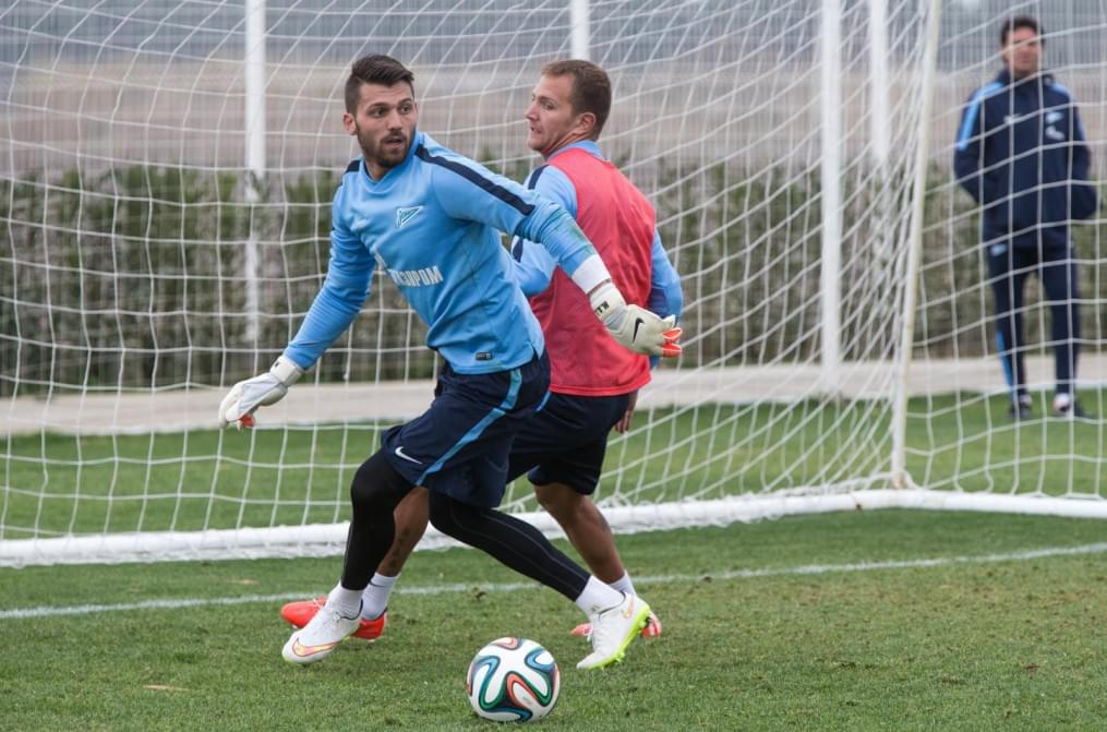 Сборы в Турции: 25 января, утренняя тренировка