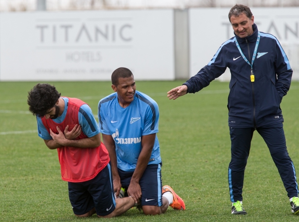 Сборы в Турции: 25 января, утренняя тренировка