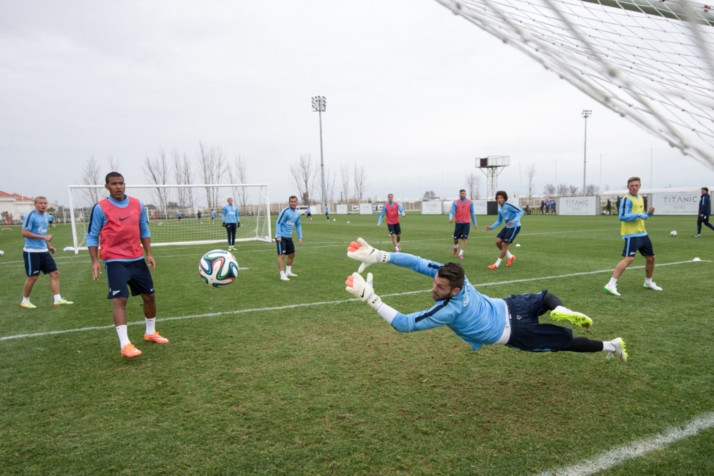 Сборы в Турции: 25 января, утренняя тренировка