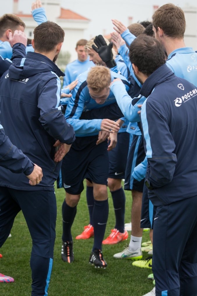 Сборы в Турции: 25 января, утренняя тренировка