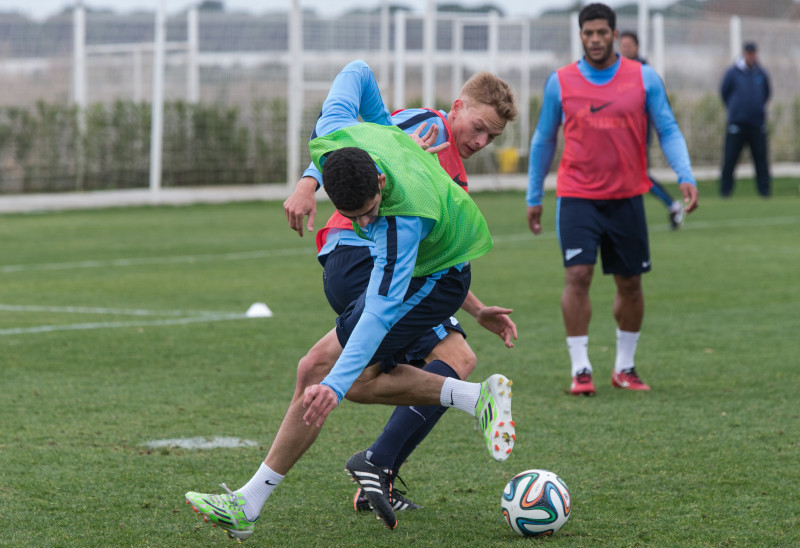 Сборы в Турции: 25 января, утренняя тренировка