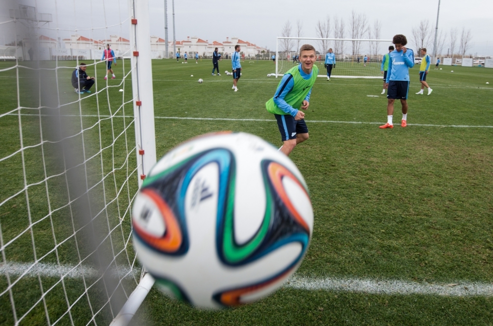 Сборы в Турции: 25 января, утренняя тренировка