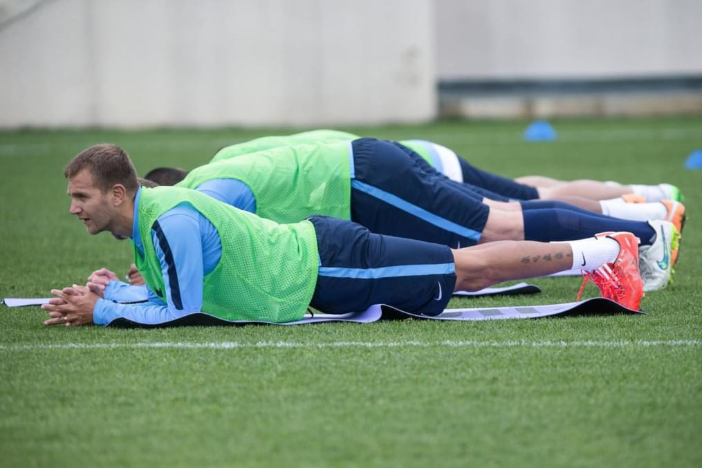 Сборы в Турции: 25 января, утренняя тренировка