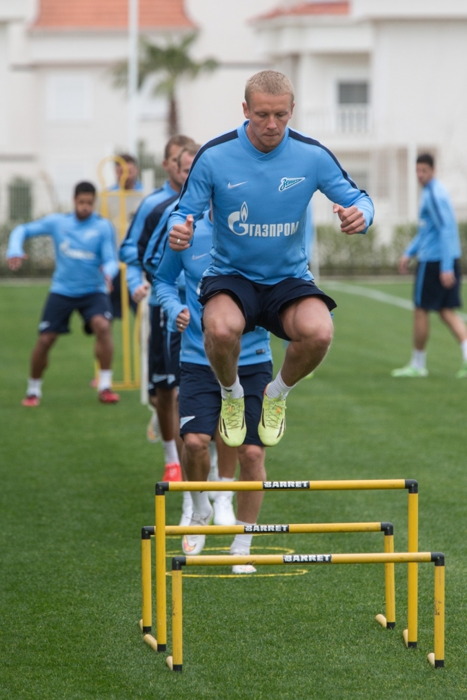 Сборы в Турции: 25 января, утренняя тренировка