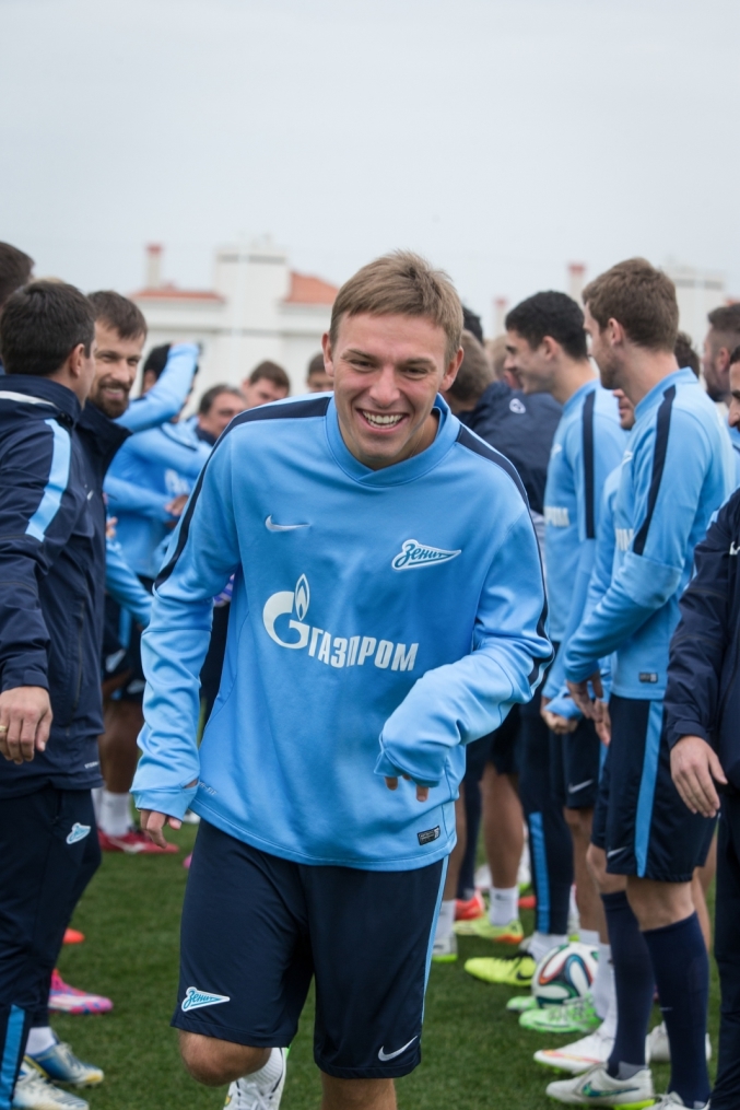 Сборы в Турции: 25 января, утренняя тренировка