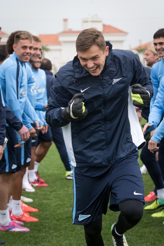 Сборы в Турции: 25 января, утренняя тренировка