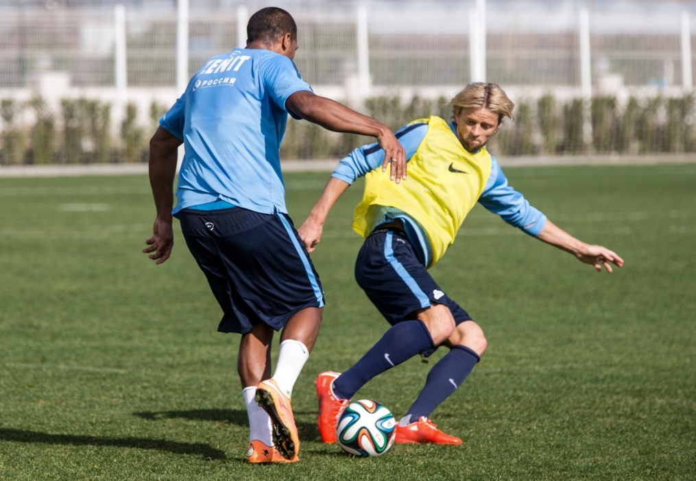 Сборы в Турции: 26 января, утренняя тренировка