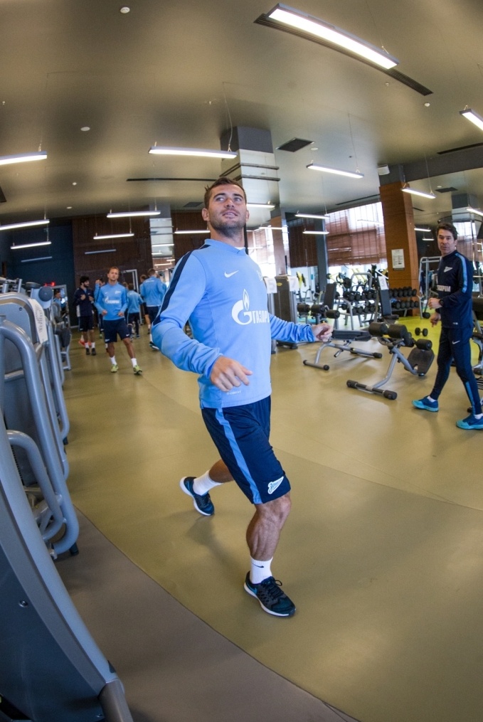 Сборы в Турции: 26 января, утренняя тренировка